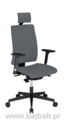 Krzesło obrotowe INTRATA szare SM02 NOWYSTYL