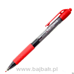 Długopis żelowy SMOOTHY 0,7 mm czerwony Herlitz 9476480 
