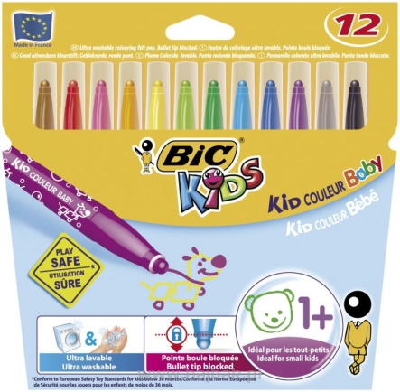 Flamastry BIC Kids Colour Baby