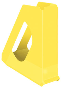 Pojemnik na dokumenty pełna wysokość VIVIDA, żółty Esselte 628216 