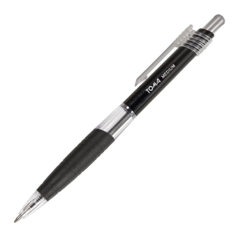 Długopis MEDIUM TO-038 czarny TOMA 