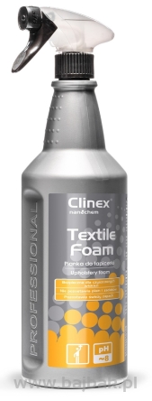 Pianka CLINEX Textile Foam 1L 70-614, do tapicerki 