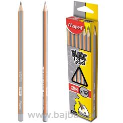 Ołówek drewniany Blackpeps 2H MAPED 850025