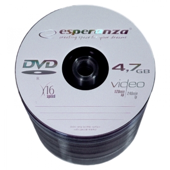 Płyta DVD-R ESPERANZA 4,7GB X16 - S-100