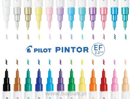 Marker PINTOR EF czarny PISW-PT-EF-B PILOT
