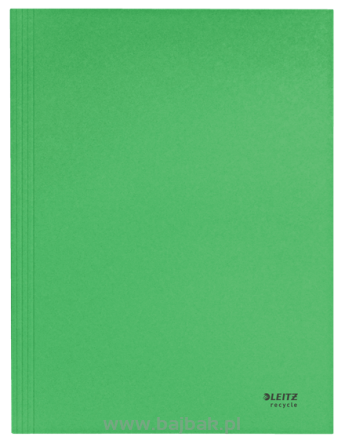 Teczka kartonowa Leitz Recycle, neutralna pod względem emisji CO2 A4, zielona 39060055