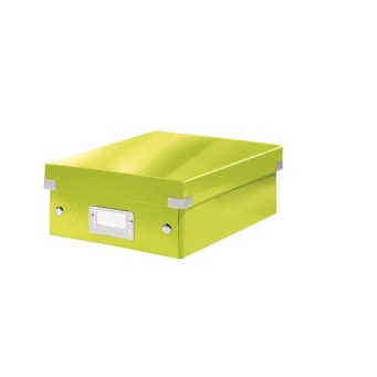Pudełko z przegródkami Leitz Click & Store, małe zielone