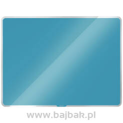 Szklana tablica magnetyczna Leitz Cosy 60x40cm, niebieska