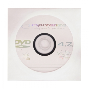 Płyta DVD-R ESPERANZA 4,7GB X16 - KOPERTA 