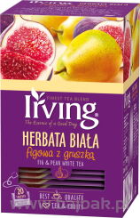 Herbata IRVING figowa z gruszką 20 kopert 1,5g biała