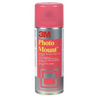 Klej w sprayu 3M Photomount (UK9479/10), do papieru fotograficznego, 400ml 