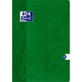 Zeszyt A4 60k, kratka z marginesem, OXFORD, ESSE 4400136913  zielony