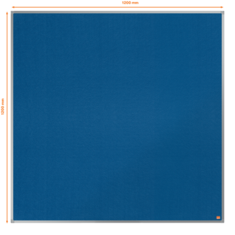 Tablica ogłoszeniowa filcowa Nobo Essence 1200x1200mm, niebieska 1915455 
