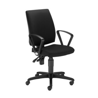 Krzesło obrotowe TAKTIK SM01 czarne Nowy Styl