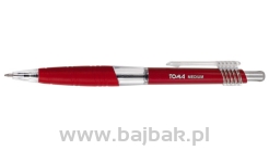 Długopis MEDIUM TO-038 czerwony TOMA 