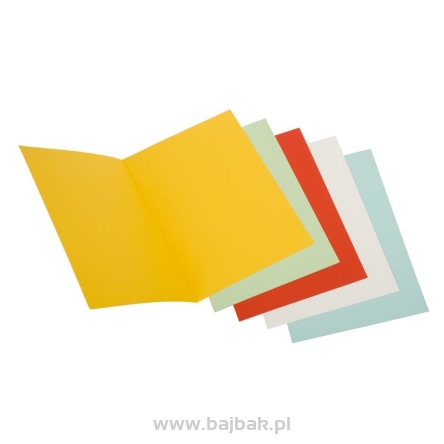 Okładka na dokumenty A4 230g/m2 żółta (5 ) DATURA