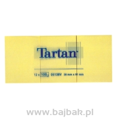 Bloczek TARTAN 38x51 (12) 3M
