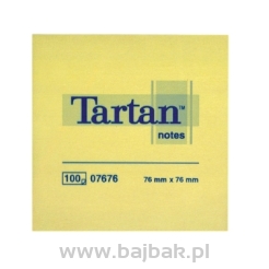 Bloczek samoprzylepny TARTAN 76x76 3M