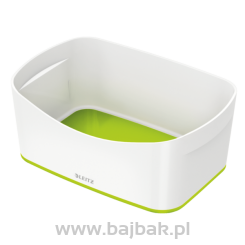 Pojemnik MyBOX bez pokrywki   biało-zielony 52571054  Leitz