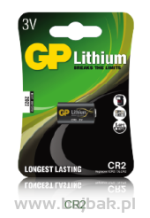 Bateria FOTO litowa CR2 3.0V (1) GP GPPCL0CR2019 