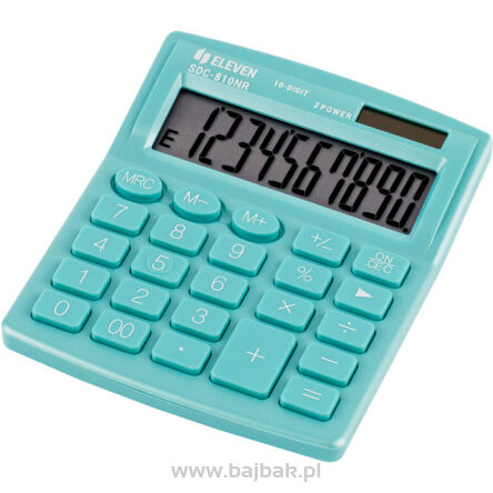 Eleven kalkulator biurowy SDC810NRGNE zielony