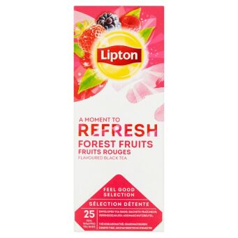 Herbata LIPTON FOREST FRUTIS 25 kopert czarna