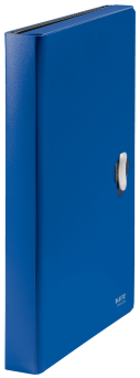 Teczka z poszerzanymi przegródkami Leitz Recycle, neutralna pod względem emisji CO2 A4 PP, niebieska 46240035
