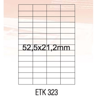 Etykiety A4 52,5*21,2 EMERSON  5600 szt.