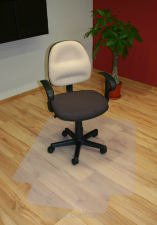 Mata pod krzesło miękka (PP) 120x80/50cm DATURA ergonomiczna mała na podłogę twardą