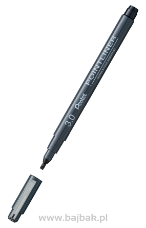 Cienkopis kalibrowany POINTLINER czarny 3 mm S20P-C30A