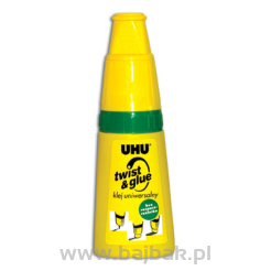 Klej UHU Twist&Glue 35 g w buteleczce, bez rozpuszczalnika