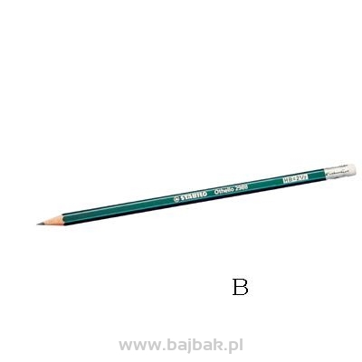 Ołówek STABILO OTHELLO  z gumką B-2988