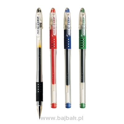 Długopis żelowy BLGP-G1-5 GRIP czerwony PILOT