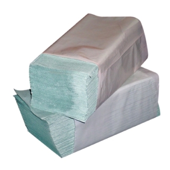 Ręcznik-Z-Z wkład opak.4000 szt.zielone ESTETIC