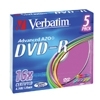 Płyta DVD-R VERBATIM 4.7GB 16x slim