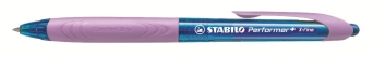 Długopis STABILO Performer+ 0,35 mm, niebieski/fioletowy