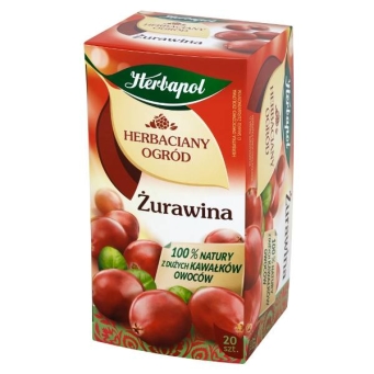 Herbata HERBAPOL  HERBACIANY OGRÓD ŻURAWINA  20t 