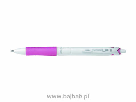  Długopis ACROBALL WHITE M różowy PILOT BAB15M-WPP-BG 