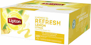 Herbata LIPTON CLASSIC LEMON czarna 100 kopert