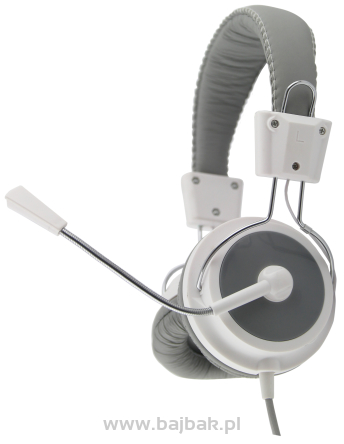 Słuchawki z mikrofonem EAGLE białe EH154W ESPERANZA 