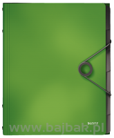 Teczka segregująca 6 przekładek PP Leitz Solid, zielona
