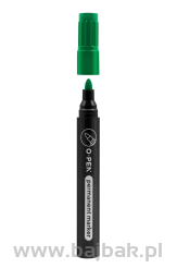 Marker permanentny ścięty G927C zielony O-PEN 