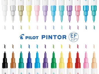 Marker PINTOR EF czarny PISW-PT-EF-B PILOT