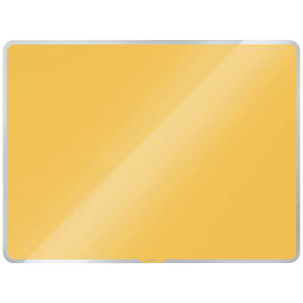 Szklana tablica magnetyczna Leitz Cosy 60x40cm, żółta