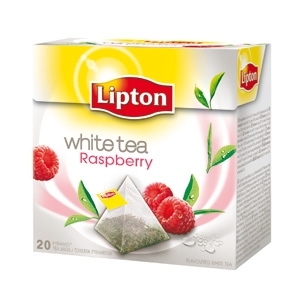Herbata Lipton piramidka white raspbery (20 saszetek)