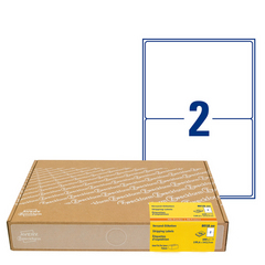 Etykiety wysyłkowe Avery Zweckform 300 arkuszy w opakowaniu 199,6x143,5mm 