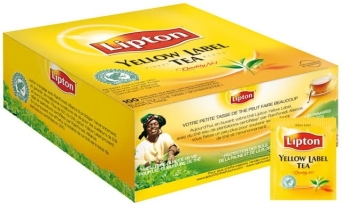 Herbata Lipton Yellow Label 1000 saszetek (10 tacek x 100 saszetek)