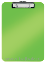 Deska z klipsem Leitz WOW zielona