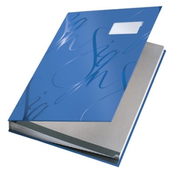 Książka do podpisu Leitz, niebieska