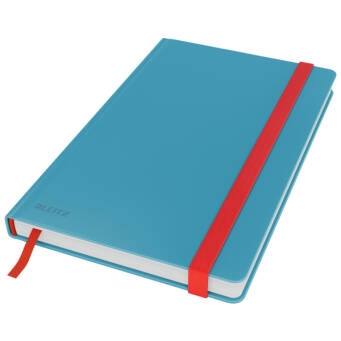 Notatnik Leitz Cosy Soft Touch, w kratkę, z twardą okładką A5 niebieski